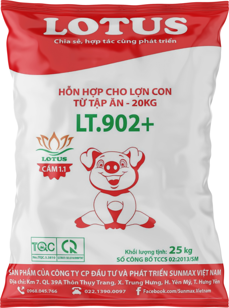 Hỗn hợp cho lợn con từ tập ăn - 20kg LT.902+